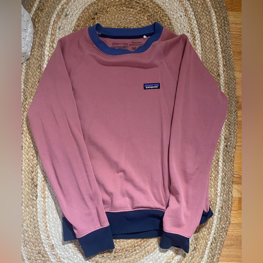 Pink Patagonia sweater in size small